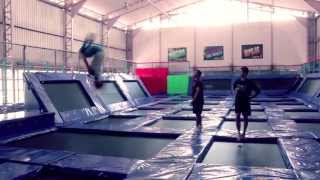 AMPED Trampoline Park  Singapores FIRST Trailer [upl. by Darrick434]