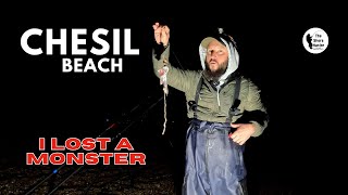 Fishing For Monsters Chesil Beach Sea Fishing Live Bait Night Session [upl. by Enela201]