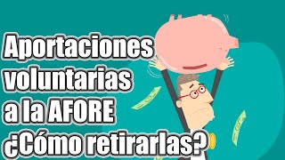 RETIRO PARCIAL DE APORTACIONES VOLUNTARIAS  ¿Que son y cómo retirarlas [upl. by Senhauser921]