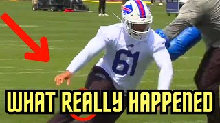 Gabel Steveson FIRST LOOK At Buffalo Bills OTAs Minicamp  Hes A MONSTER [upl. by Evin]