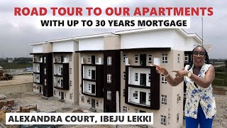 😮💰ROAD TOUR TO ALEXANDRA COURTS LEKKI COASTAL CITY IBEJU LEKKI😮💰 [upl. by Niad]