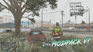 RELEASE NEW UPDATE MOD PACK GTA V STYLE V7  GTA SA ANDROID [upl. by Ahsir]