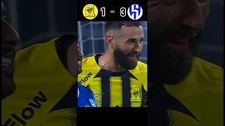 Al Ittihad vs Al Hilal  Highlight Saudi Premier League Highlight football goal soccerplayer [upl. by Einitsed]