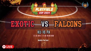 Playfield Cup 2024 Exotic vs Falcons  KU 16 Putra [upl. by Nylleoj91]