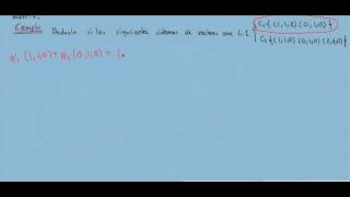 Espacios vectoriales 3 vectores linealmente independiente  dependientes definición [upl. by Iahs29]