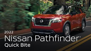 2022 Nissan Pathfinder SUV Overview [upl. by Nylatsirhc]