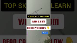 Top Skills To Learn With Bcom  Best Skills for Bcom Students shorts [upl. by Tema]