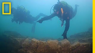 Underwater Fortress Discovered Under Turkish Lake  National Geographic [upl. by Wildermuth]