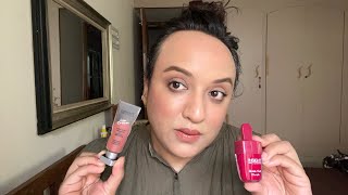 Insight Cheek Tint Blush and Lip Cream ReviewTrying New Insight Cosmetics Viral ProductsSaher Saba [upl. by On]