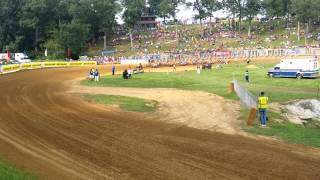 Sammy Halbert crash at Peoria TT [upl. by Chastity]