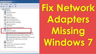 How To Turn On Network Adapter For Windows 1087 [upl. by Akila]