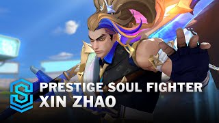 Prestige Soul Fighter Xin Zhao Wild Rift Skin Spotlight [upl. by Annayrb]