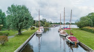 HICKLING BROAD  NORFOLK ENGLAND  HD [upl. by Tirma985]