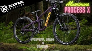 Kona Aluminum Process X  Overview of Specs Details Builds amp Pricing [upl. by Nosbig180]