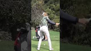 Beauty Golfer Klara Spilkova Fantastic Swing Motion amp Slow Motion美女ゴルファー「クララ・スピルコバ」の幻想的なスイングモーション [upl. by Jentoft305]