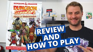 Dungeons and Dragons Dungeon Scrawlers Heroes of Undermountain Review and How To Play [upl. by Ern487]