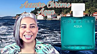 Azzaro Chrome Aqua REVIEW  Glam Finds  Fragrance Reviews [upl. by Komarek]