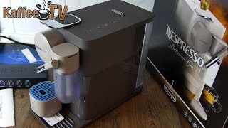 Nespresso Lattissima One im Test Unboxing Lieferumfang amp HandsOn  deutsch [upl. by Latimore430]