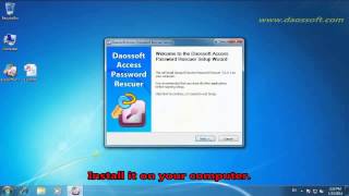 Access Database Password Crack Recover mdb File Password [upl. by Clary]