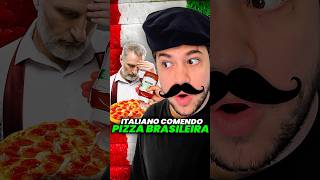 italiano comendo pizza no BRASIL livedobrino humor MundinhoBrino [upl. by Fitz]