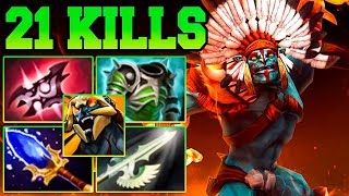 Huskar Dota 2 Mid Jungle 734 Meta Pro Gameplay Guide Build [upl. by Bernadene]