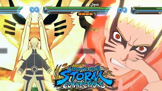 Naruto Uzumaki Baryon Mode Complete MovesetNaruto x Boruto Ultimate Ninja Storm Connections [upl. by Ennasil]