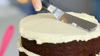 How to make buttercream icing  Cake Creations [upl. by Kobylak620]