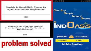 Allahabad bank new mobile app indoasis login problem solved indoasis sms verification fail problem [upl. by Rehpotsihc6]