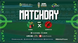 🔴LIVE ZAMBIA 0  1 MOROCCO  AFRICA CUP OF NATIONS [upl. by Yehs]