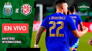 🚨 ARGENTINA vs COSTA RICA EN VIVO 🔥 AMISTOSO INTERNACIONAL [upl. by Fleisig751]