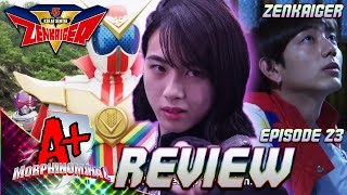 Kikai Sentai Zenkaiger Episode 23 REVIEW  Zenkaiser vs Stacaesar  Kaitos Full Power Conviction [upl. by Arimak]