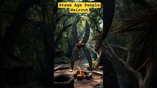 stone age people haircuts viralvideo surprise [upl. by Janella586]