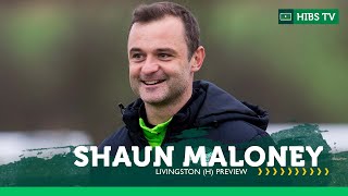 A Great Chance To Move Into Fourth  Shaun Maloney  Hibernian vs Livingston  cinch Premiership [upl. by Iduj485]