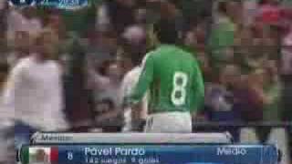 Los 2 golazos de Pavel Pardo contra Honduras [upl. by Onek340]