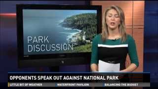 Some Katahdin Region residents say no to proposed national park [upl. by Gretta]