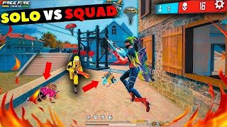 SOLO VS SQUAD  EVYAN FF [upl. by Ramirol549]