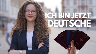 Ich bin jetzt Deutsche mit mehreren Staatsbürgerschaften  Wie geht das  Einbürgerung im Jahr 2024 [upl. by Einrae]