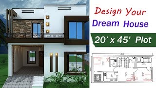 20 x 45 ft House Design  Your Dream House 20 x 45 ft  2019 House Design [upl. by Otsugua]