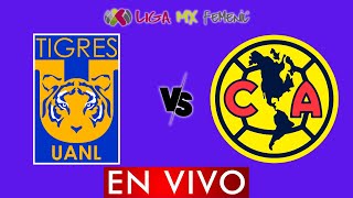 TIGRES VS AMERICA FEMENIL EN VIVO  LIGA BBVA MX FEMENIL APERTURA 2024  DONDE VER EN VIVO [upl. by Leidgam]