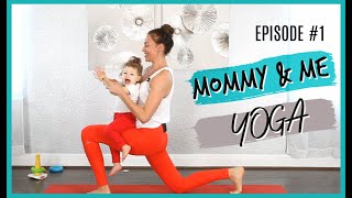 Mommy amp Toddler Me Yoga Workout  Episode1  Liel Cheri Yoga  Nutrition  Lifestyle [upl. by Hcirdla]