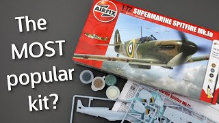 Have YOU Built This Kit Airfix Supermarine Spitfire Mk1a in 172 Scale  Unboxing Review [upl. by Yendis]