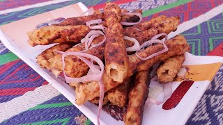 Chicken Shami Kabab RecipesShami Seekh Kabab RecipesHomemade Shami Kabab Recipes ByMujtaba Akram [upl. by Leihcim]