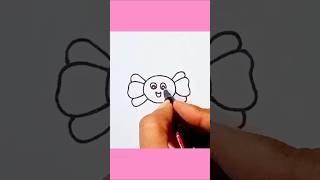 Cute toffee drawing for kids and toddlers drawing for kids ytshorts youtubeshorts shorts [upl. by Goddord]