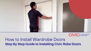 Civic How to Install Robe Doors [upl. by Yniattirb]