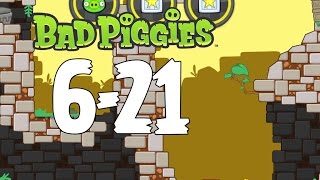 Bad Piggies The Road To El Porkado Level 621 Walkthrough 3 Star [upl. by Ennirak]