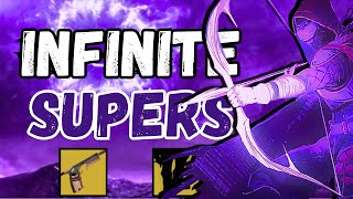 This INSANE Void Hunter Build Gives You Infinite Supers Destiny 2 [upl. by Einahpehs]