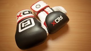 RDX Pro Gel Boxing Gloves Unboxing amp Review [upl. by Mallissa]