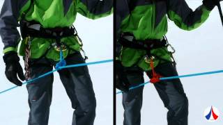 Alpinisme techniques et sécurité sur un glacier  How to cross glaciers safely [upl. by Llet]