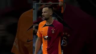 🦁 Haris Seferovicten Tribünleri Sevince Boğan Galibiyet Golü shorts galatasaray seferovic [upl. by Betsey]