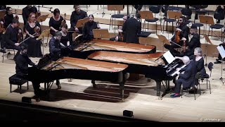 WA Mozart  Concerto for three pianos and orchestra in F major No 7 K 242 [upl. by Anirhtak621]